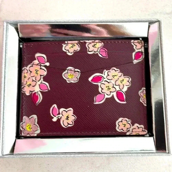 Kate Spade floral slim cardholder - Picture 2 of 3